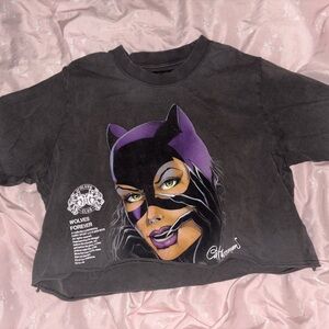 Darc Sport Black and Purple Catwoman Tee